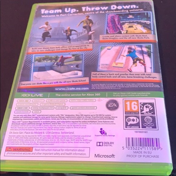 Skate 3 XBOX 360! - Picture 2 of 3